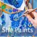 She Paints